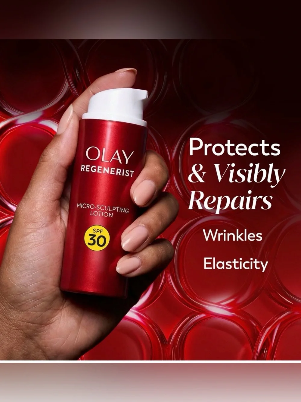OLAY Regenerist Micro-Sculpting Lotion with Sunscreen SPF 30 50ML/1.7fl oz ~ NIB